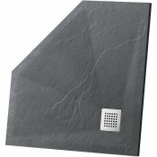 Душевой поддон Vincea VST-4SP1010A 100х100 антрацит