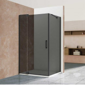 Душевой уголок Vincea Extra VSR-1E101190CGB 110х90 черный/тонированное