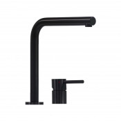 Смеситель для кухни Seaman Eco Venice SSN-1001-DG (Dark Gun) - сталь сатин, PVD, Темная оружейная сталь, раздельный