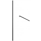 Пристенный профиль Vincea Walk-In VHW-1WB черный матовый