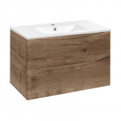 Тумба под раковину Vincea Mia VMC-2MC900VO подвесная дуб винтаж