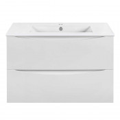 Тумба под раковину Vincea Mia Slim VMC-2MC900S1GW подвесная белый