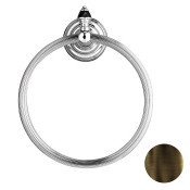 Полотенцедержатель Devon&Devon Black Diamond BLKD507BR черный/бронза