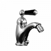 Смеситель для биде Devon&Devon Black Dandy MARF57CRBD хром