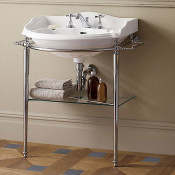 Консоль под раковину Devon&Devon Boston DEBOSTONCR хром