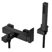 Смеситель для ванны Gattoni Kubik 2500/25NO черный матовый