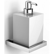 Дозатор для мыла Gattoni Kubik 0325/ABC0 хром/белый
