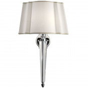 Светильник с абажуром Devon&Devon Crystal DECRYSTALCR хром