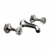 Смеситель для раковины Devon&Devon Excelsior Gemstone EXC-GM133MNK никель