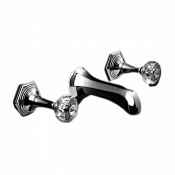 Смеситель для раковины Devon&Devon Excelsior Gemstone EXC-GM133MCR хром