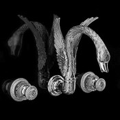 Смеситель для раковины Devon&Devon Excelsior Swan EXC-SW133MCR хром