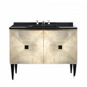 Тумба под раковину Devon&Devon Jetset Jetset 2-C/swindonNE/AntiqAlum/1F напольная