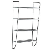 Этажерка открытая с полочками Devon&Devon MakeUp MAKEUPCR хром