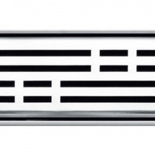 Декоративная решетка Tece drainline basic 601010 серебро