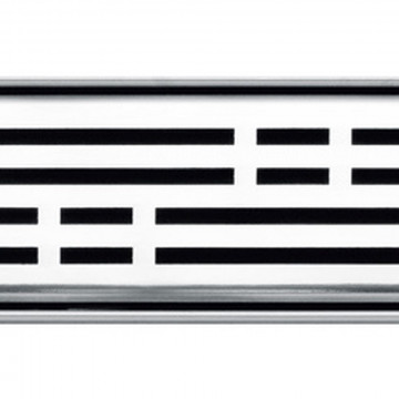 Декоративная решетка Tece drainline basic 601510 серебро