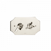 Смеситель с термостатом Devon&Devon Time 2TIME248NKSA никель