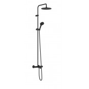 Душевая система Hansgrohe Vernis Blend Showerpipe 240 1jet с термостатом 26899670 черный матовый