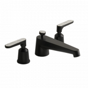 Смеситель для раковины Devon&Devon Twenties TWY900MBMCA_EU черный матовый/Bianco Carrara