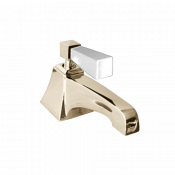 Смеситель для раковины Devon&Devon Vip Time 2VPTIME210OTBI золото/белый хрусталь