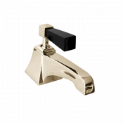 Смеситель для раковины Devon&Devon Vip Time 2VPTIME210OTNE золото/черный хрусталь