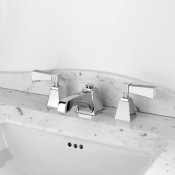 Смеситель для раковины Devon&Devon Vip Time 2VPTIME200CRBI хром/белый хрусталь