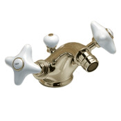 Смеситель для биде Devon&Devon White Rose UTWR720 золото 