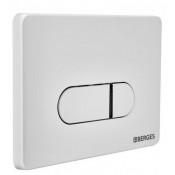 Кнопка смыва Berges Novum 040034 белый
