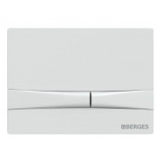 Кнопка смыва Berges Novum 040054 белый