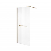 Душевая перегородка Niagara Nova NG-641-12GOLD 120х195 золото, стекло прозрачное