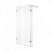 Душевая перегородка Niagara Nova NG-642-11GOLD 110х195 золото, стекло прозрачное