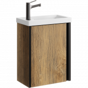 Тумба с раковиной Aqwella Urban URB0145DB подвесная дуб балтийский