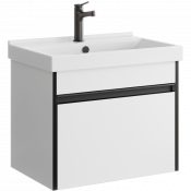 Тумба под раковину Aqwella Urban URB0106W подвесная белый