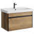 Тумба с раковиной Aqwella Urban URB0108DB/FST80SLWB01 дуб балтийский