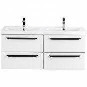 Тумба под раковину Cezares Eco ECO-1200-4C-SO-2-BL подвесная bianco lucido