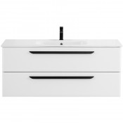 Тумба под раковину Cezares Eco-Cer ECO-CER-1200-2C-SO-BL подвесная bianco lucido