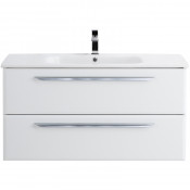 Тумба под раковину Cezares Eco-Cer ECO-CER-1000-2C-SO-BL подвесная bianco lucido