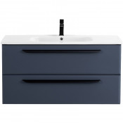 Тумба под раковину Cezares Eco-Cer ECO-CER-1000-2C-SO-GR-P подвесная grafito