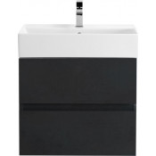 Тумба под раковину Cezares Molveno 46 MOLVENO 46-60-2C-SO-NR подвесная nero