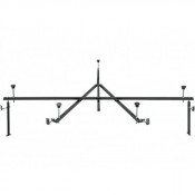 Каркас для ванны Aquanet Malta 142192 150х150 черный