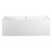Ванна из искусственного камня Aquanet Soul Smooth TC-S107 170x73 глянцевая (198939)