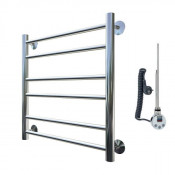 Электрический полотенцесушитель Bronze de Luxe Декор 600х500 хром