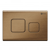 Клавиша смыва Point Афина PN44041BB ABS пластик Бронза брашированная