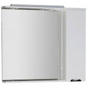 Зеркальный шкаф Aquanet Глория 171593 100 с подсветкой белый