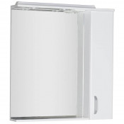 Зеркальный шкаф Aquanet Глория 171603 90 с подсветкой белый