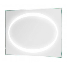 Зеркало Aquanet TH-R-40 180758 80х60 с подсветкой белый
