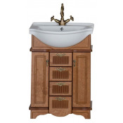 Тумба под раковину Aquanet Луис 171442 65 темный орех