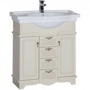 Тумба под раковину Aquanet Луис 181724 80 бежевый