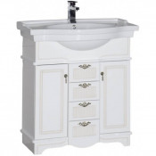 Тумба под раковину Aquanet Луис 181725 80 белый
