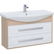 Тумба под раковину Aquanet Остин 201732 105 белый/дуб сонома