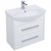 Тумба с раковиной Aquanet Остин 212636 75 белый